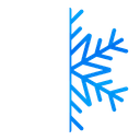 Half Snowflake